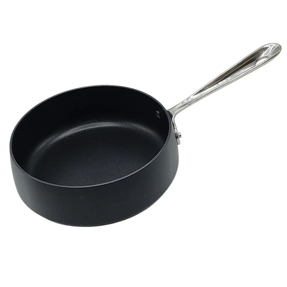 All-Clad HA1 Hard Anodized‎ Nonstick Cookware Saucepan With Lid 2.5Qt Induction